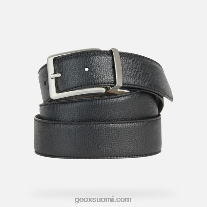 kahvi/musta 42HD21799 Geox vyö mies