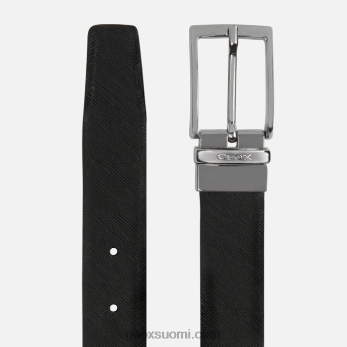 musta kahvi 42HD21800 Geox vyö mies