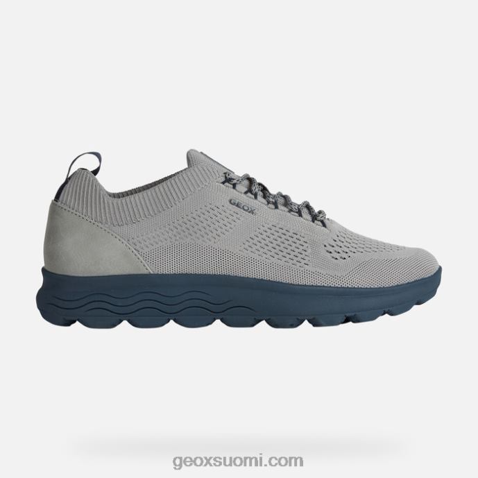 harmaa/laivasto 42HD2617 Geox spherica mies