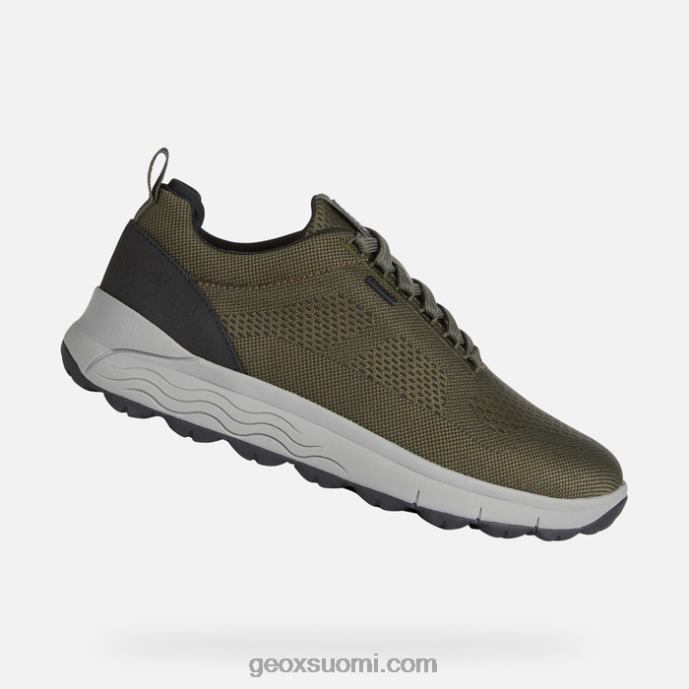 tumma oliivi 42HD2627 Geox spherica 4x4 abx mies