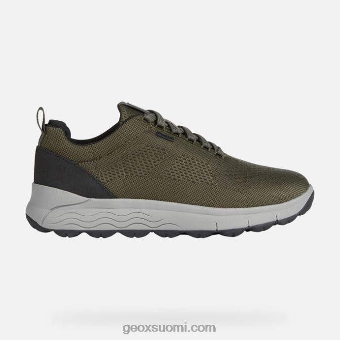 tumma oliivi 42HD2627 Geox spherica 4x4 abx mies