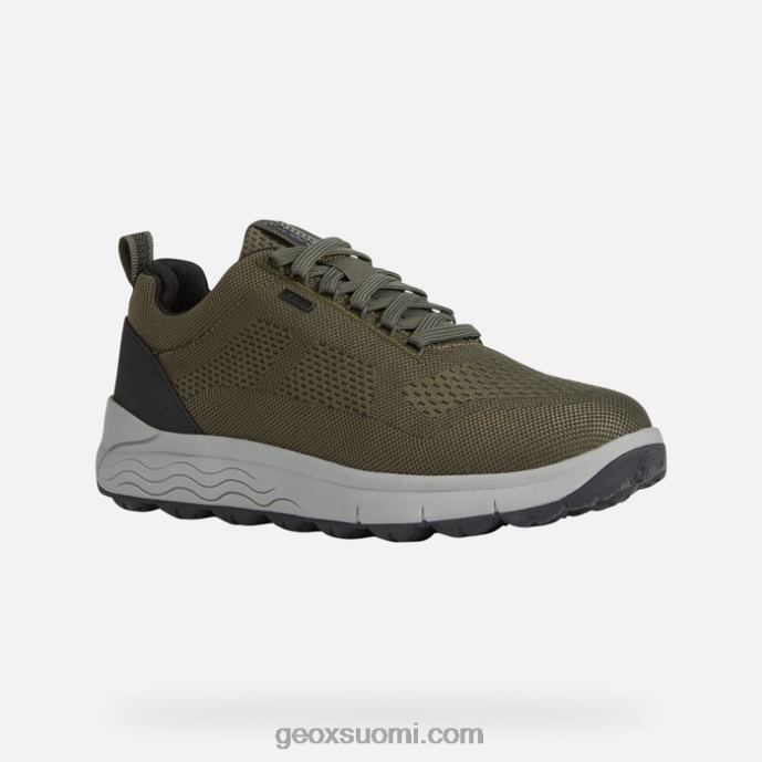 tumma oliivi 42HD2627 Geox spherica 4x4 abx mies