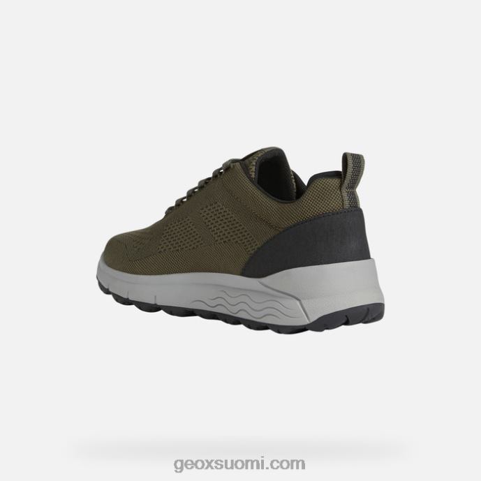 tumma oliivi 42HD2627 Geox spherica 4x4 abx mies