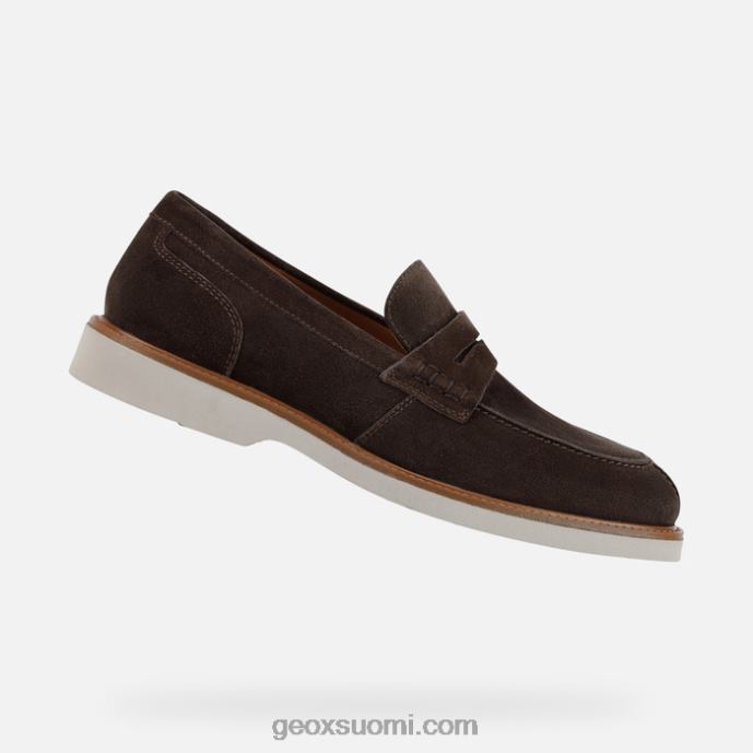 tumman ruskea 42HD2695 Geox gubbio mies
