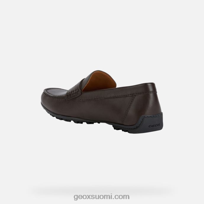 tumman ruskea 42HD2704 Geox kosmopolis grip mies
