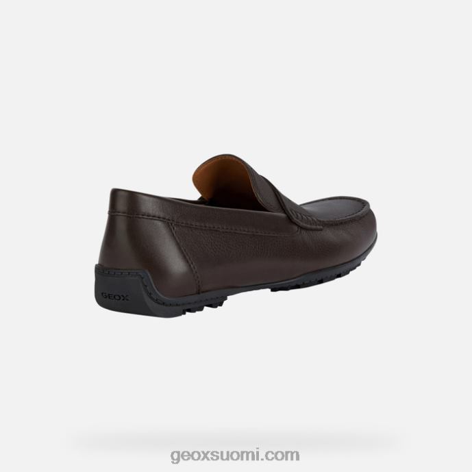 tumman ruskea 42HD2704 Geox kosmopolis grip mies