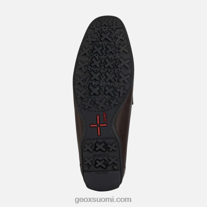 tumman ruskea 42HD2704 Geox kosmopolis grip mies