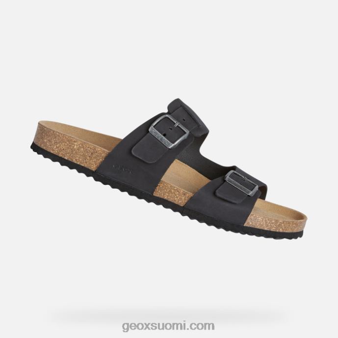 musta 42HD2726 Geox sandaali ghita mies