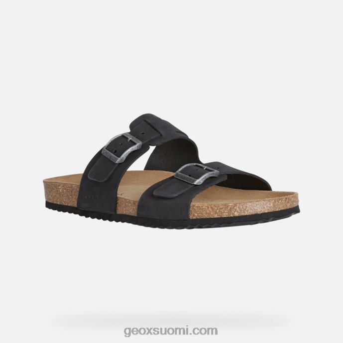 musta 42HD2726 Geox sandaali ghita mies