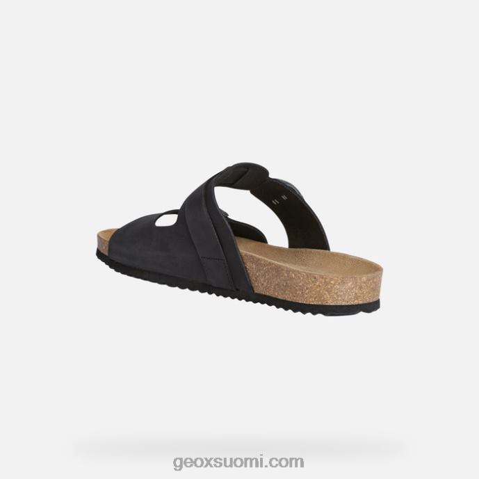 musta 42HD2726 Geox sandaali ghita mies