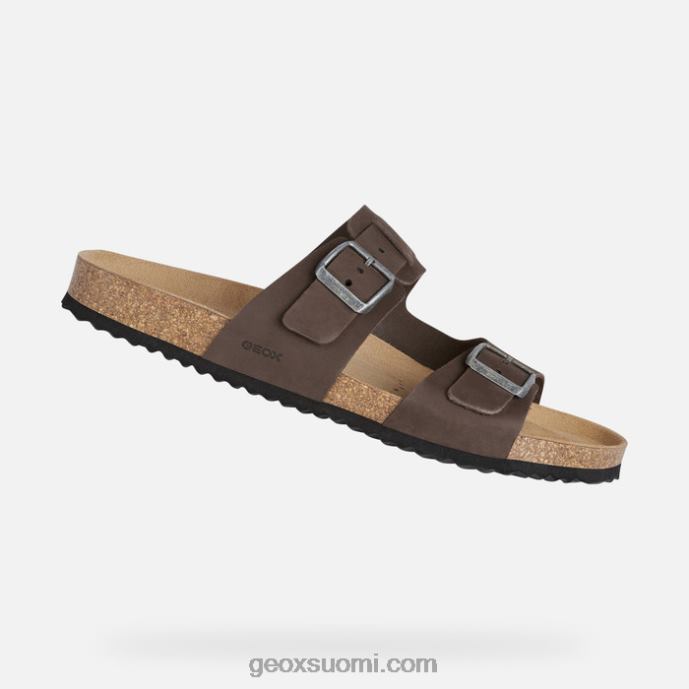 tumma kahvi 42HD2725 Geox sandaali ghita mies