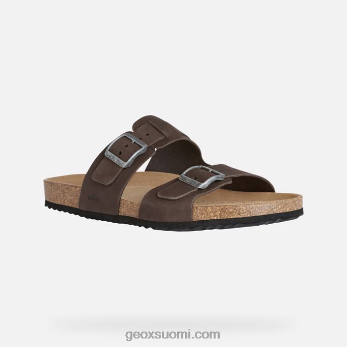tumma kahvi 42HD2725 Geox sandaali ghita mies