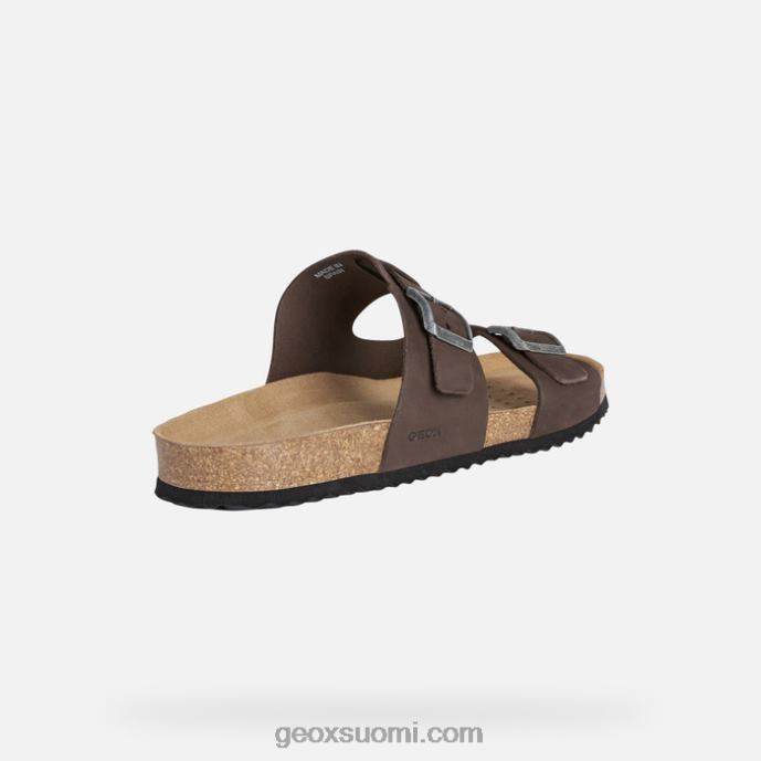 tumma kahvi 42HD2725 Geox sandaali ghita mies