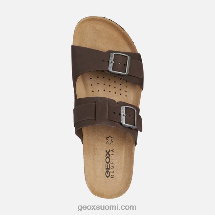 tumma kahvi 42HD2725 Geox sandaali ghita mies