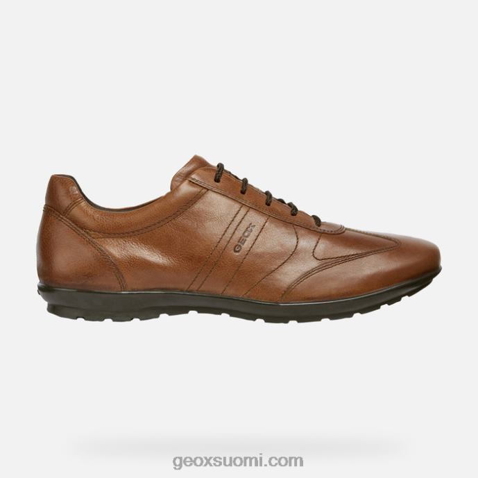 ruskea cotto 42HD21807 Geox symboli mies