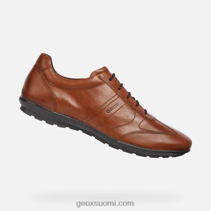 ruskea cotto 42HD21851 Geox symboli mies