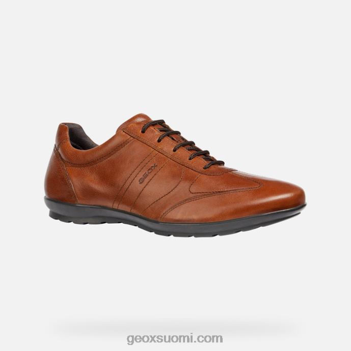 ruskea cotto 42HD21851 Geox symboli mies