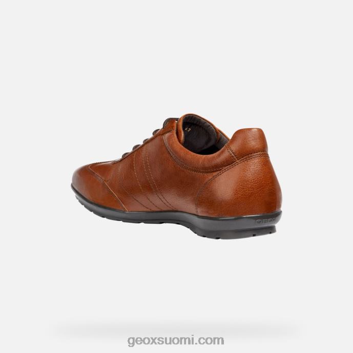 ruskea cotto 42HD21851 Geox symboli mies