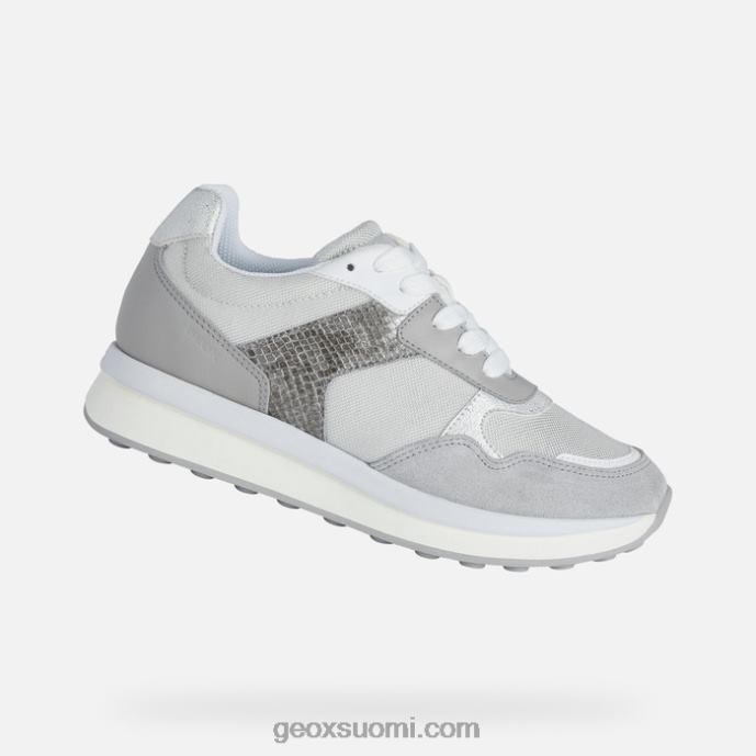 hopea/vaaleanharmaa 42HD2381 Geox runntix nainen
