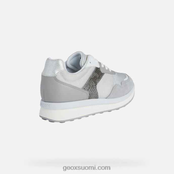 hopea/vaaleanharmaa 42HD2381 Geox runntix nainen