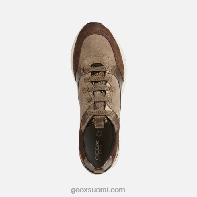 kahvi/tumma beige 42HD2294 Geox suki nainen