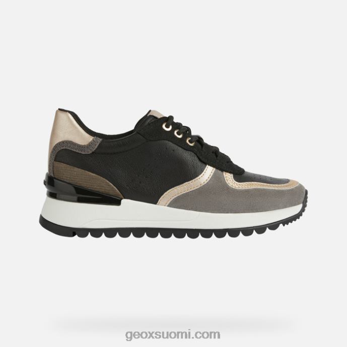 musta/tummanharmaa 42HD2191 Geox desya nainen