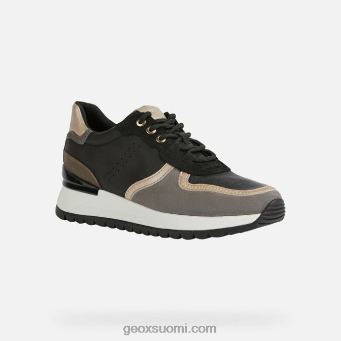 musta/tummanharmaa 42HD2191 Geox desya nainen