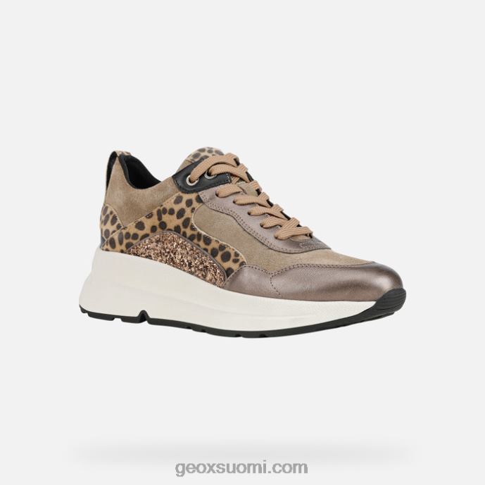 tumma beige/tupakka 42HD2608 Geox backsie nainen