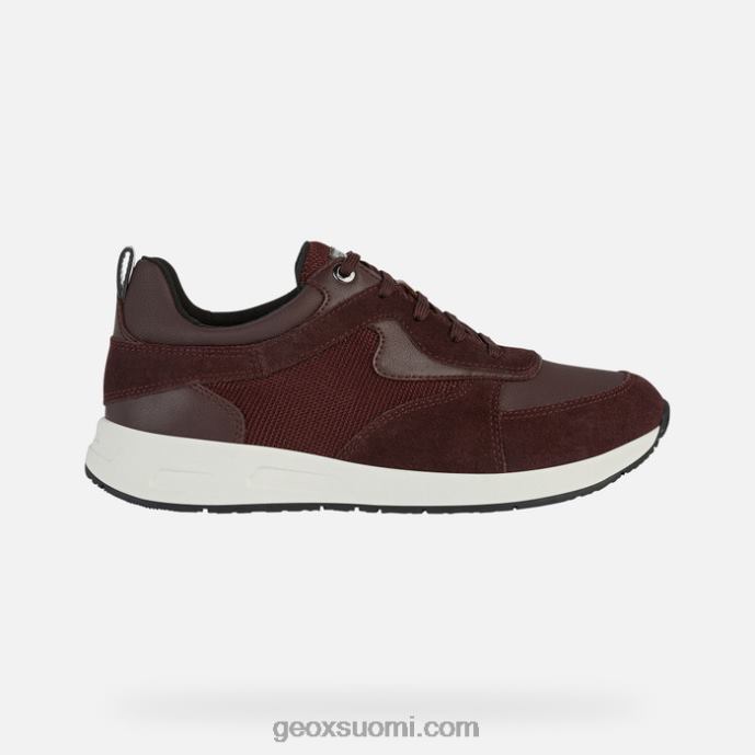 tumma burgundi/viini 42HD2287 Geox bulmya nainen