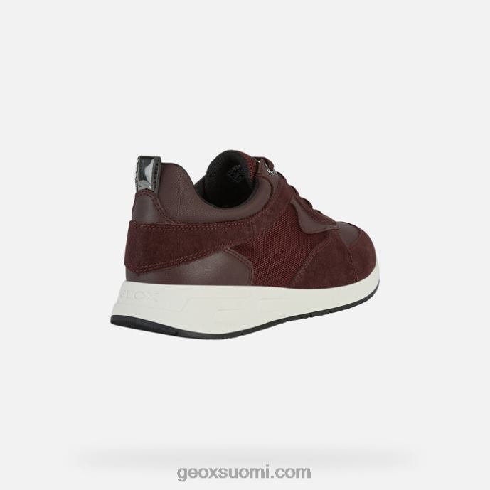 tumma burgundi/viini 42HD2287 Geox bulmya nainen