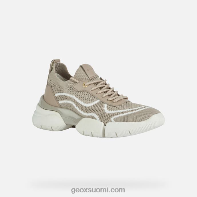 vaalea taupe 42HD279 Geox näyttelijä naisen kanssa