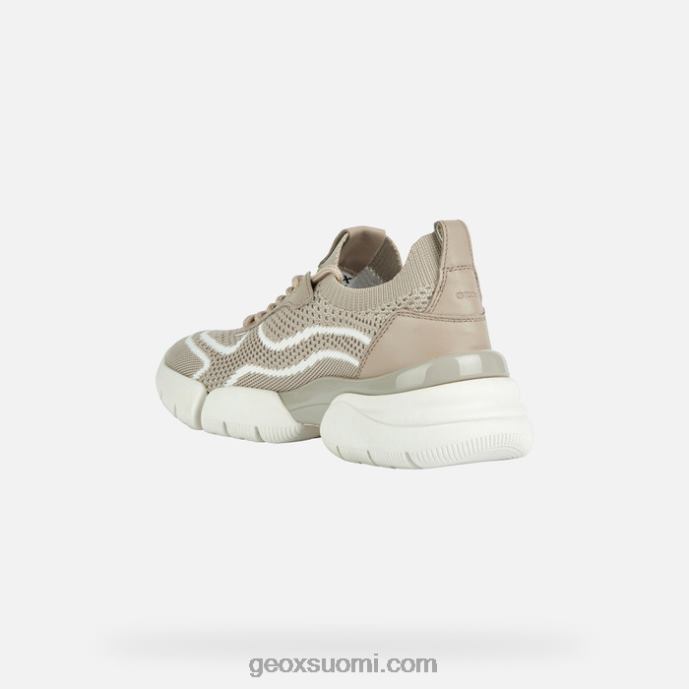 vaalea taupe 42HD279 Geox näyttelijä naisen kanssa