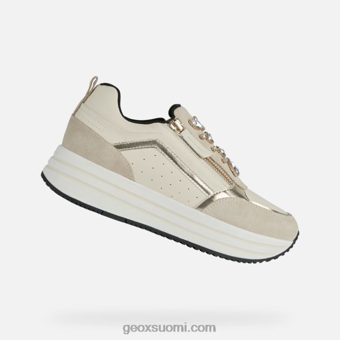 vaalea taupe/kerma 42HD2447 Geox kiltti nainen