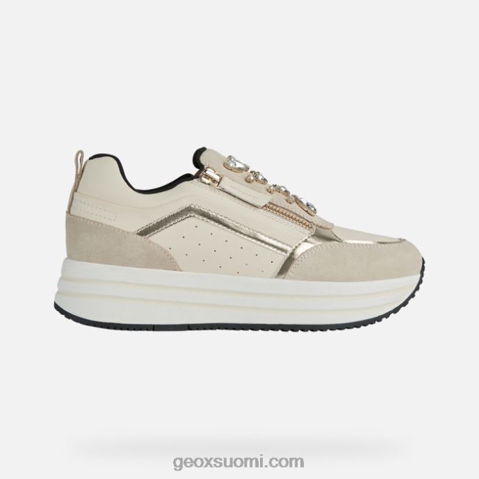vaalea taupe/kerma 42HD2447 Geox kiltti nainen