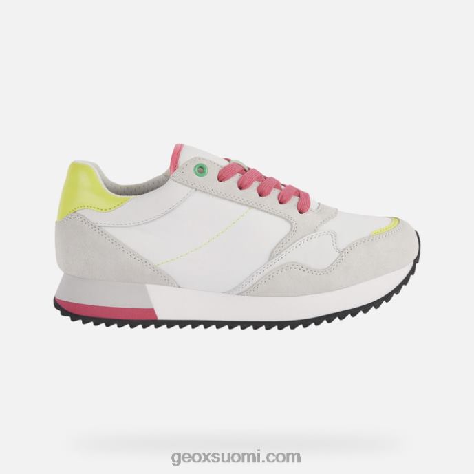 valkoinen/fluo fuksia 42HD2249 Geox doralea nainen