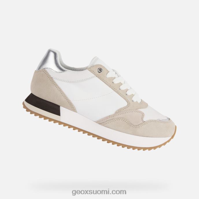 valkoinen/lt taupe 42HD2250 Geox doralea nainen