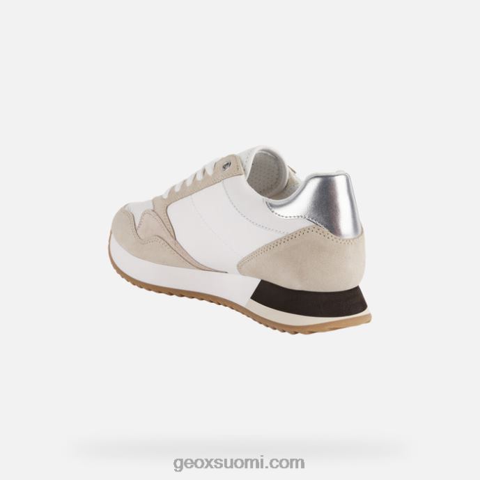 valkoinen/lt taupe 42HD2250 Geox doralea nainen