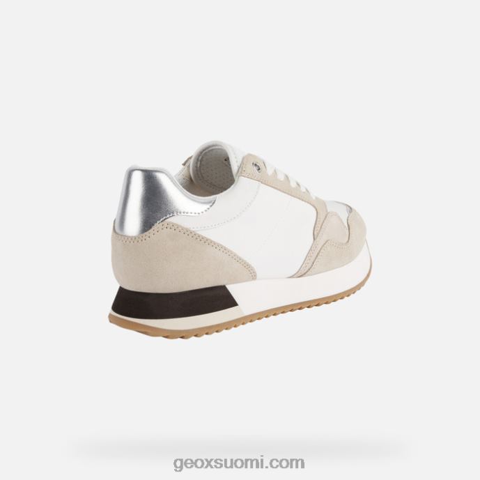 valkoinen/lt taupe 42HD2250 Geox doralea nainen