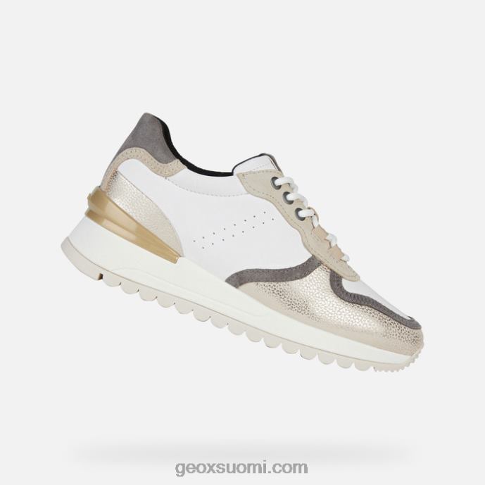 valkoinen/lt taupe 42HD2332 Geox desya nainen