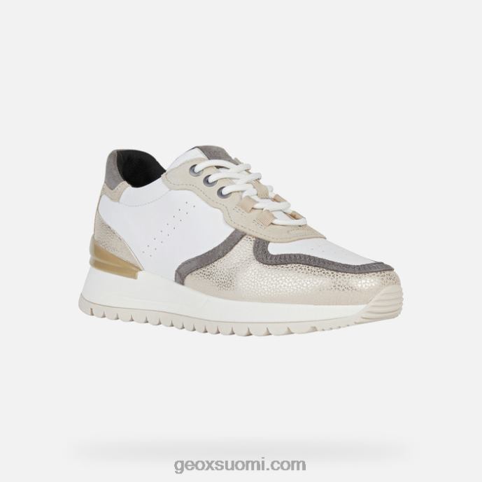 valkoinen/lt taupe 42HD2332 Geox desya nainen