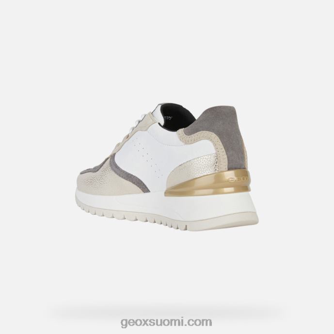 valkoinen/lt taupe 42HD2332 Geox desya nainen
