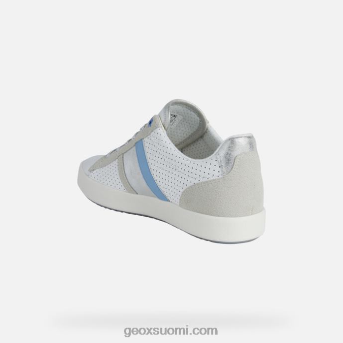 valkoinen / luonnonvalkoinen 42HD2473 Geox blomiee nainen