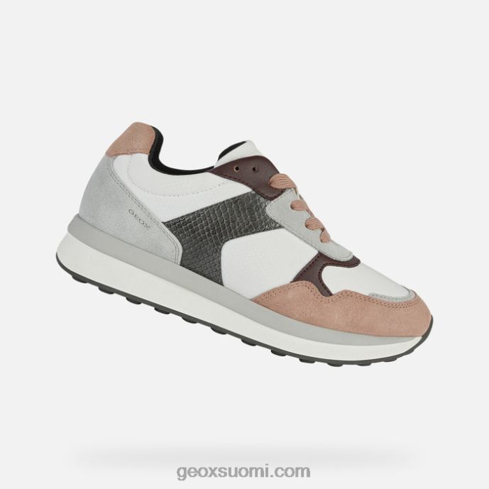 valkoinen/tumman pinkki 42HD2378 Geox runntix nainen