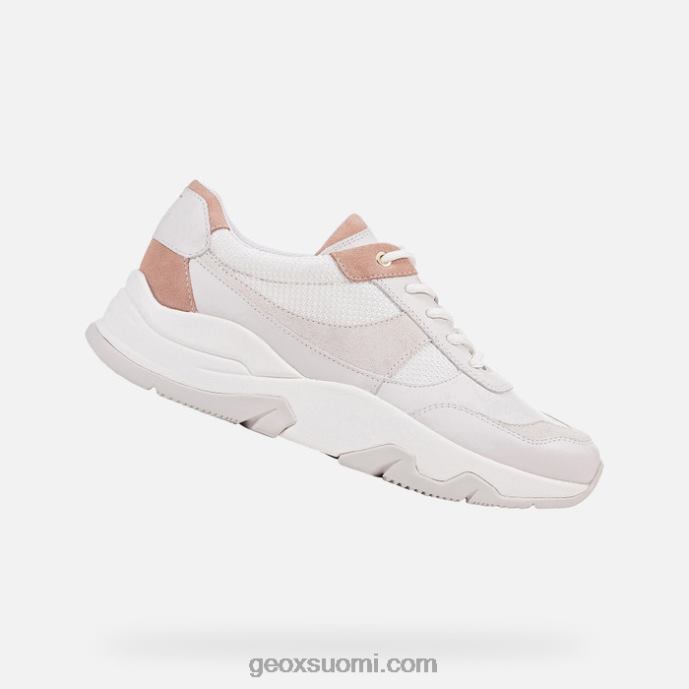 valkoinen/tumman pinkki 42HD2416 Geox Kristene nainen