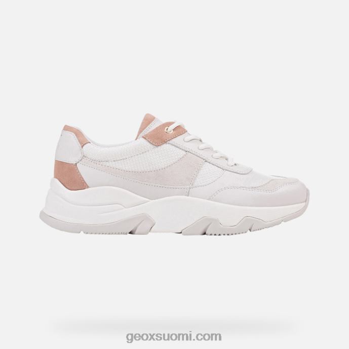 valkoinen/tumman pinkki 42HD2416 Geox Kristene nainen