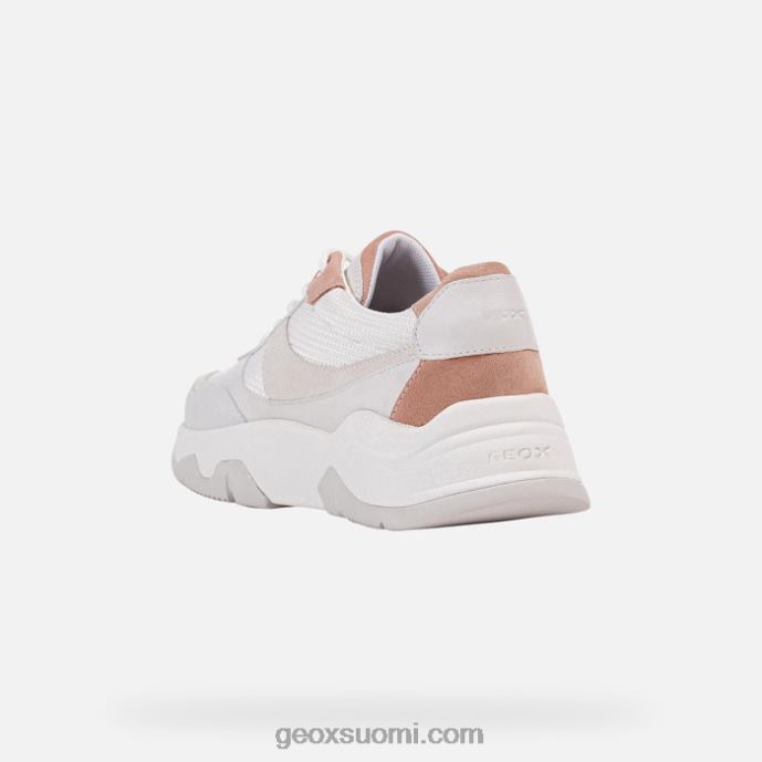 valkoinen/tumman pinkki 42HD2416 Geox Kristene nainen