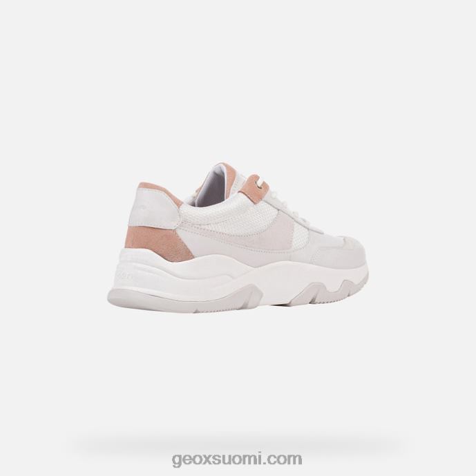 valkoinen/tumman pinkki 42HD2416 Geox Kristene nainen
