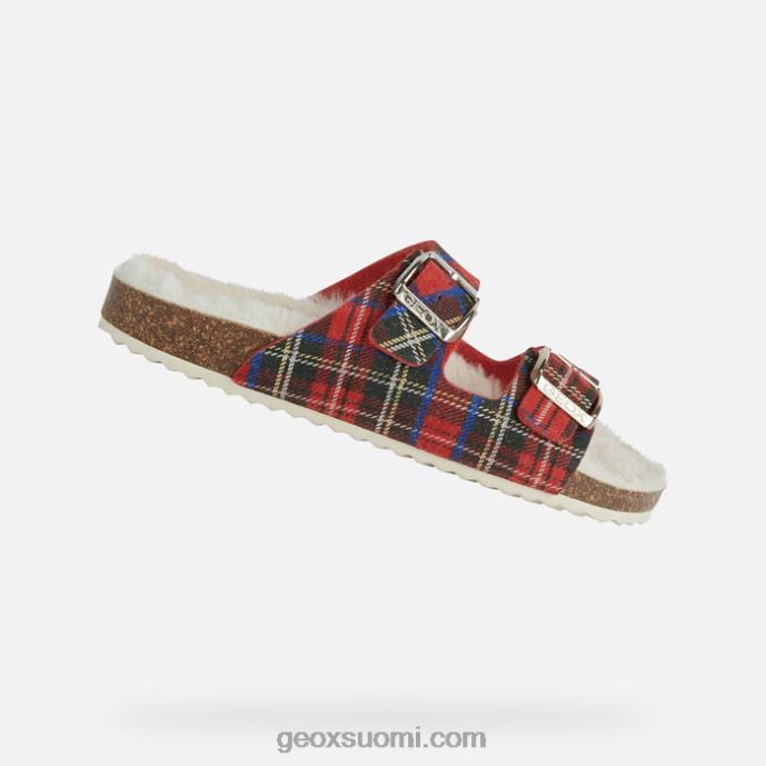 tummanpunainen/punainen 42HD261 Geox brionia nainen