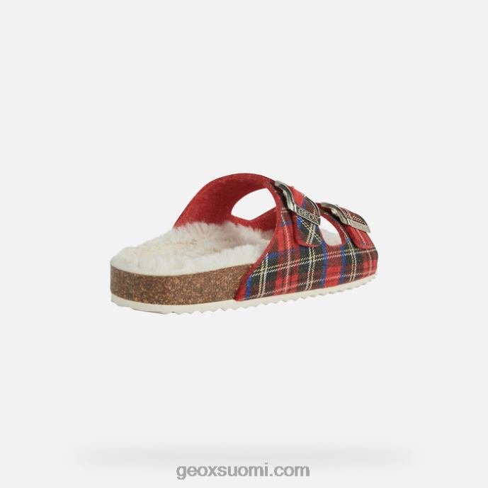 tummanpunainen/punainen 42HD261 Geox brionia nainen