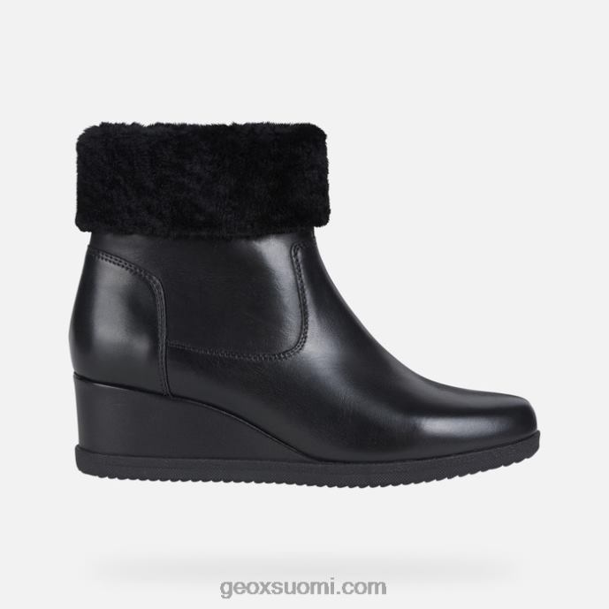 musta 42HD2271 Geox anylla wedge nainen